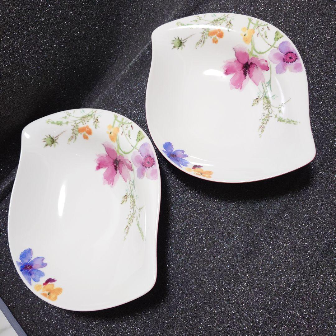 Villeroy & Boch 花柄ボウル 2個セット