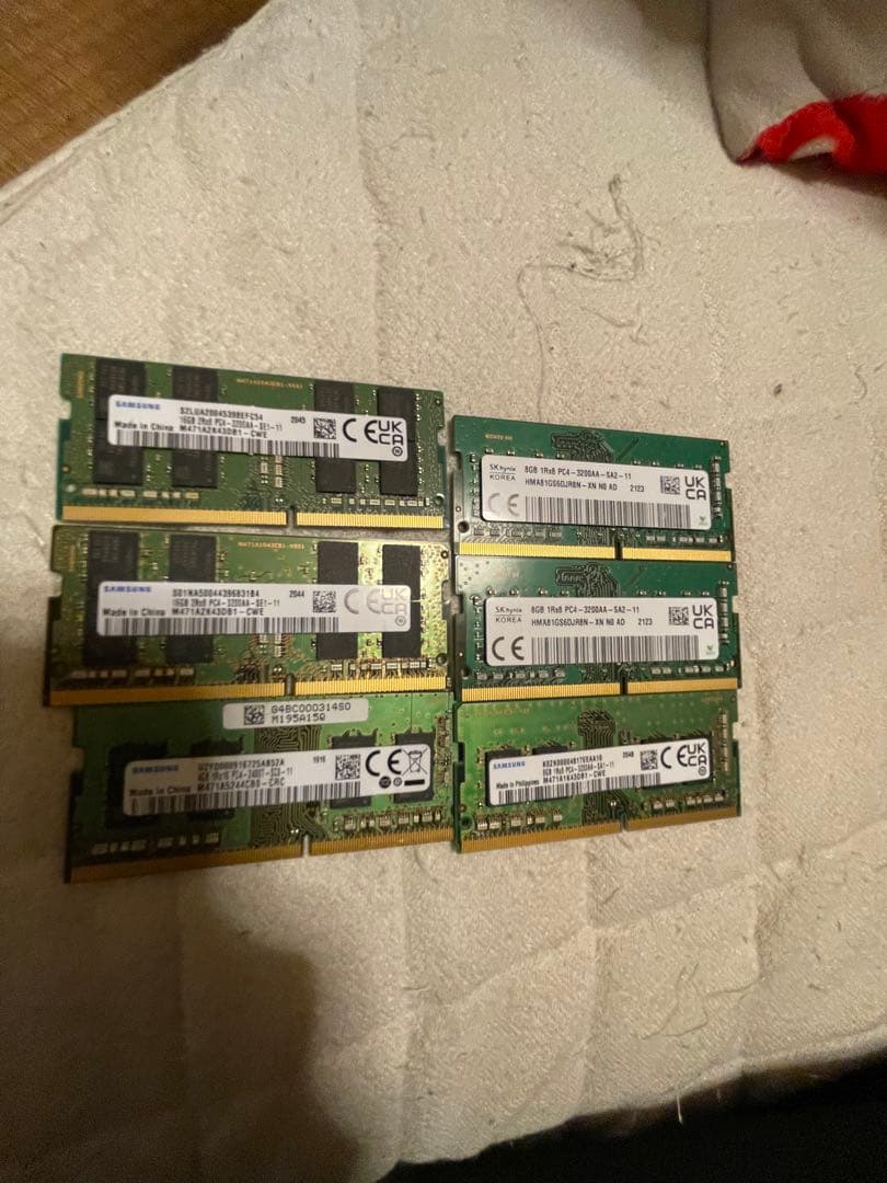 m*o様 ノートメモリ 6枚セット 16gbあり