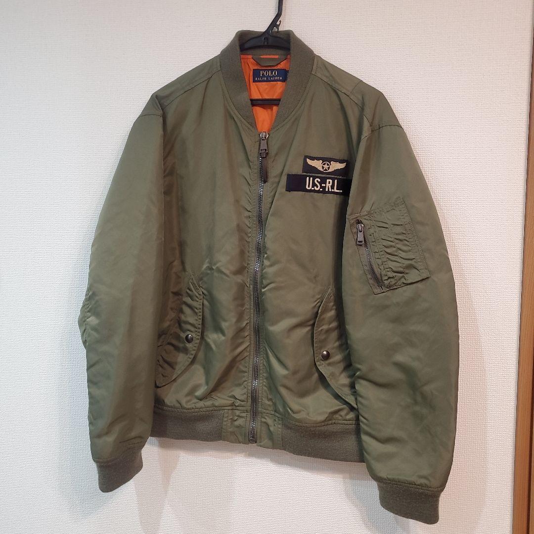y*様 POLO RALPH LAUREN MA-1 フライトジャケット オリー