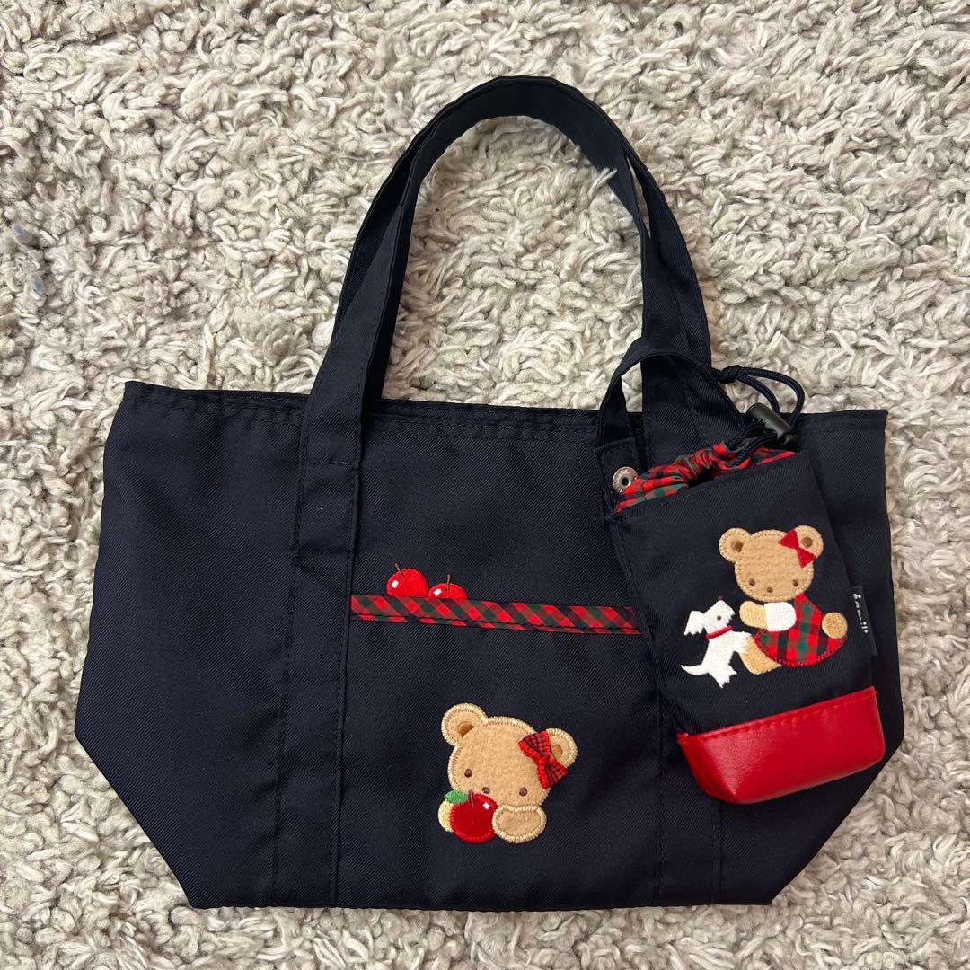 familiar バッグ・ジェルケースのセット