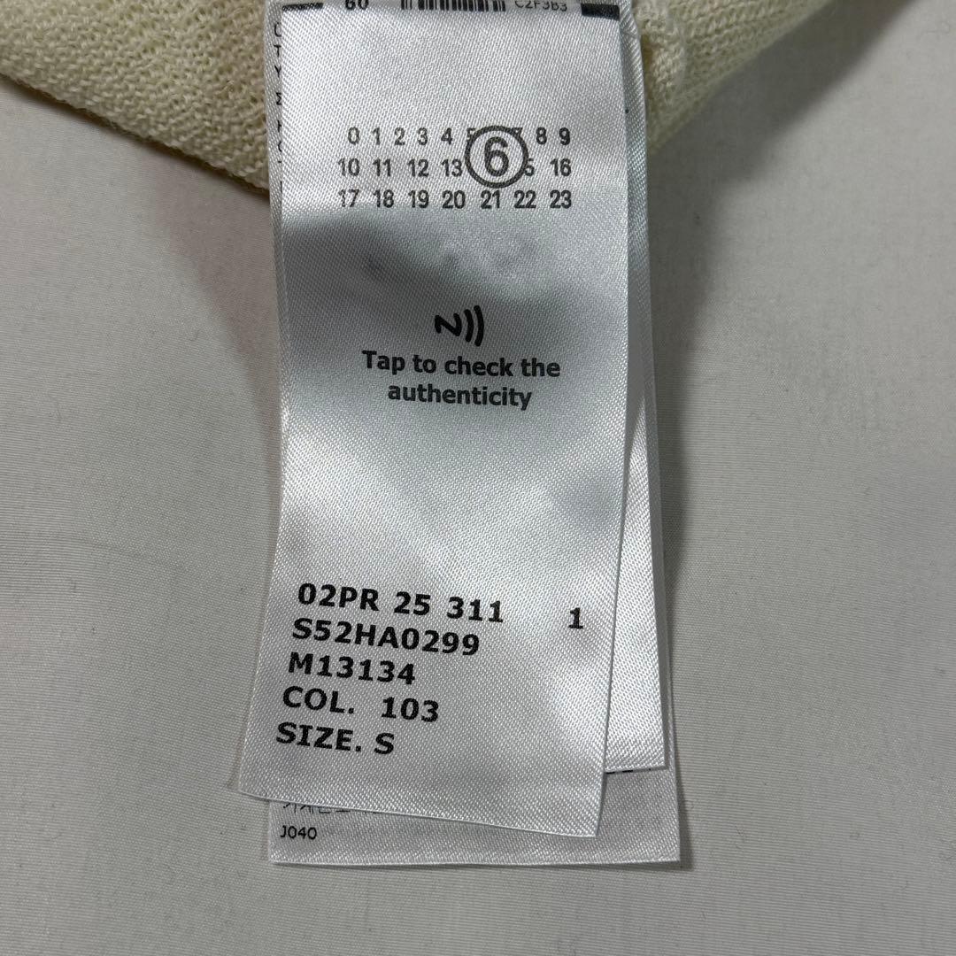 【定価10万】Margiela MM6 タートルネック セーター ホワイト S