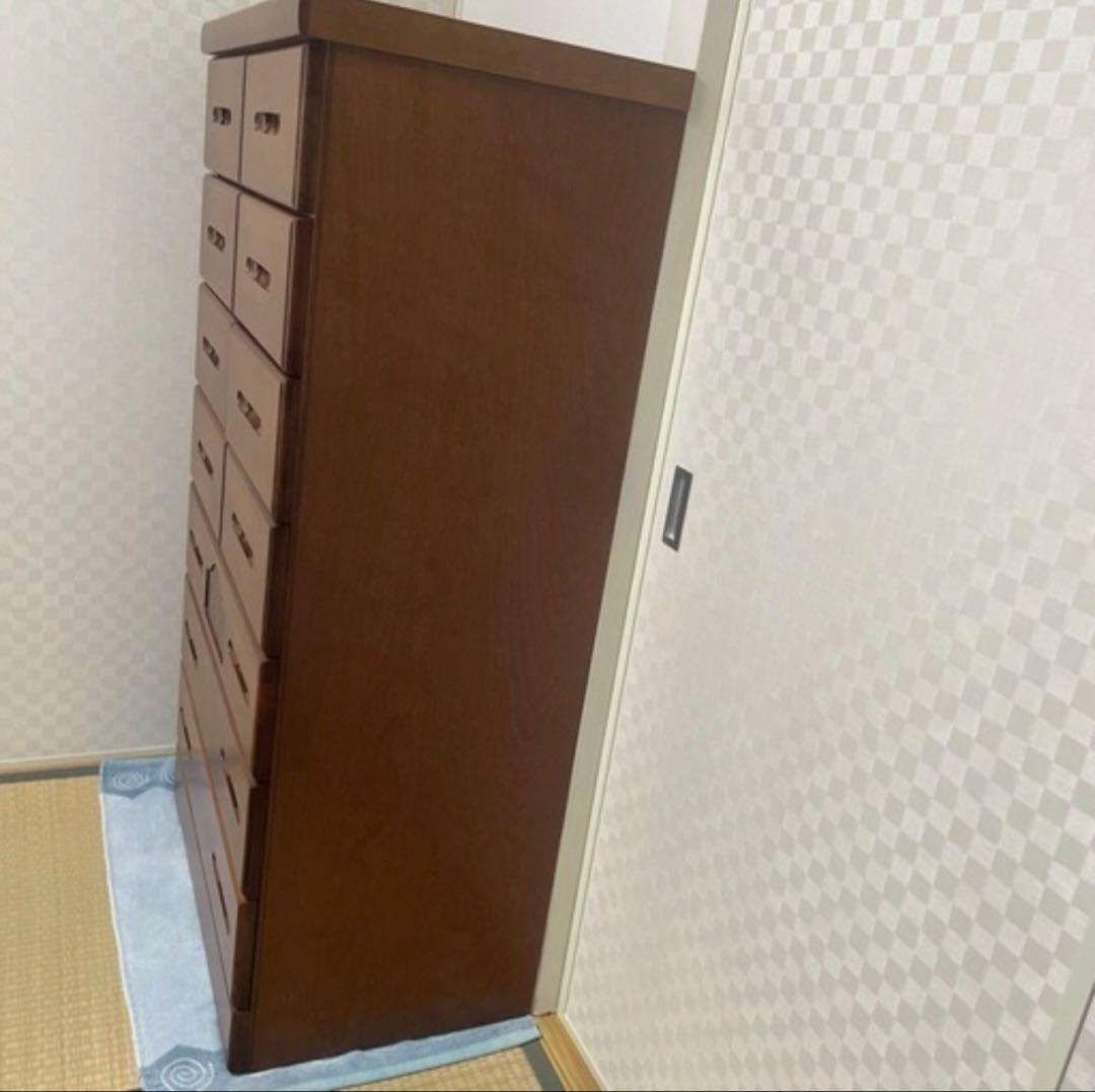 木製ブラウンチェスト ミッフィー