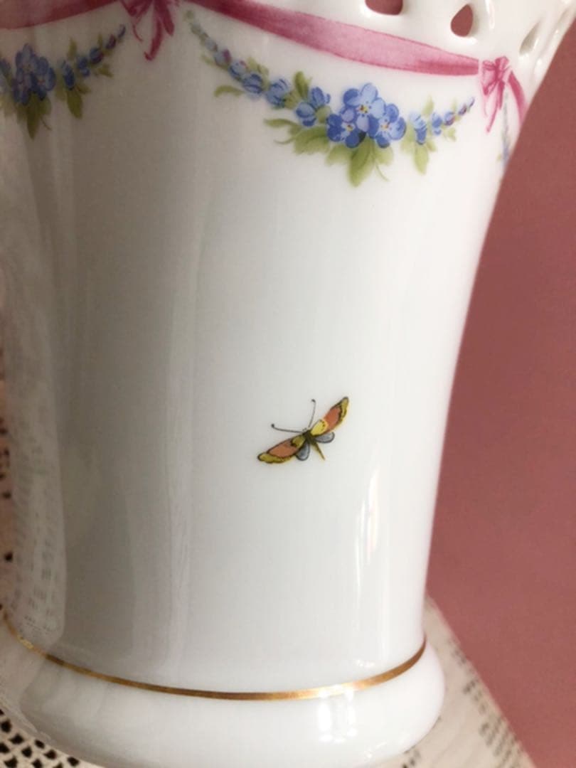 オスカーデラレンタ　アントワネット　フラワーベース　　旧西ドイツ製　花瓶