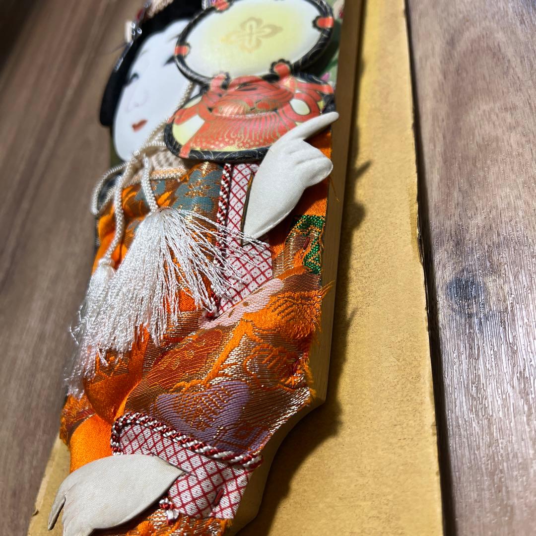 伝統的な羽子板 正月飾り
