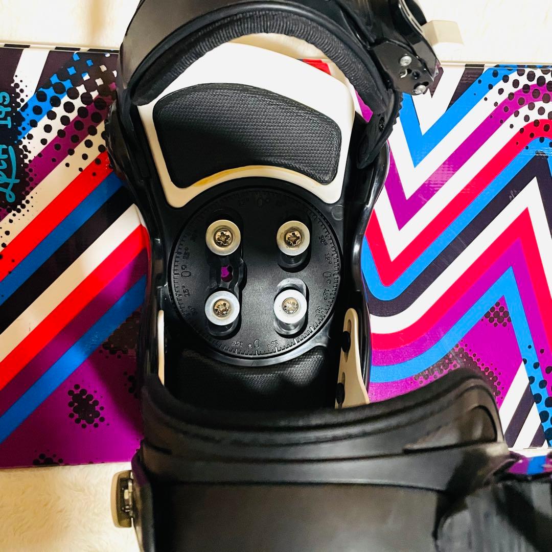 GALENA 143cm×FEZ S/M スノーボード、ビィンディングセット