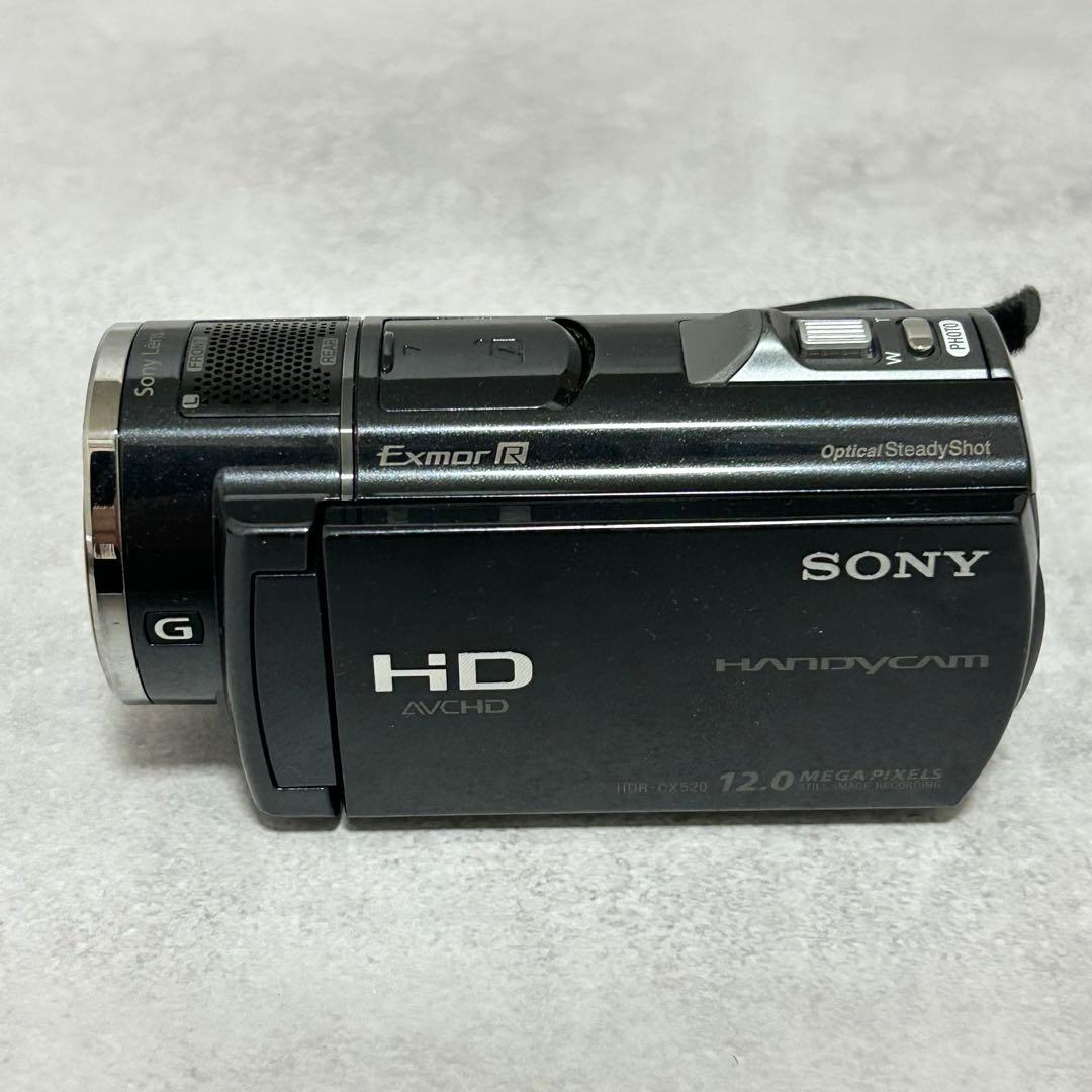 【美品】ソニー HDR-CX520V ビデオカメラ　ハンディカム