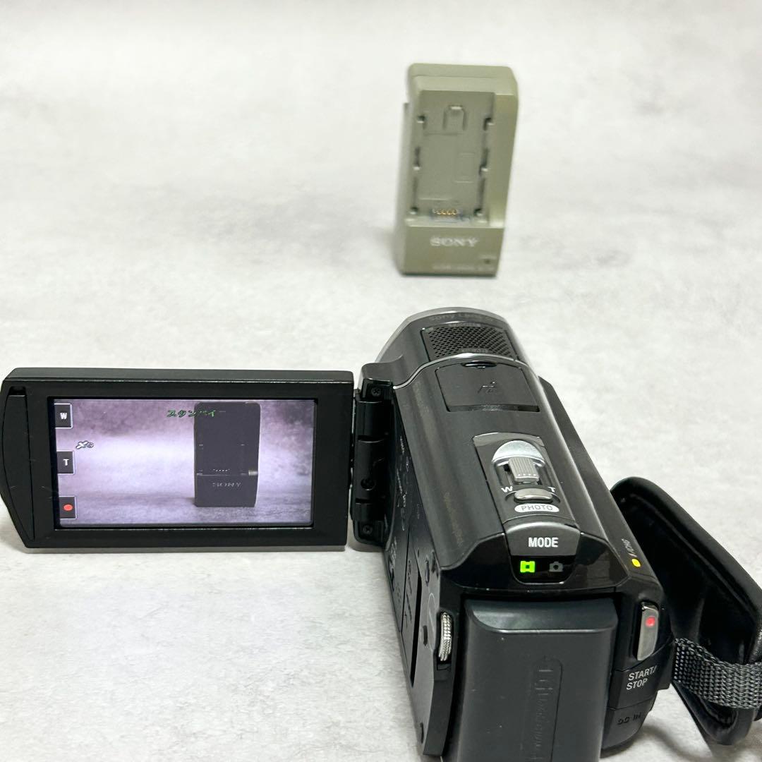 【美品】ソニー HDR-CX520V ビデオカメラ　ハンディカム