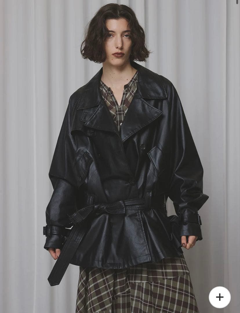 早い者勝ち/Ameri/DADDY MIDI TRENCH COAT