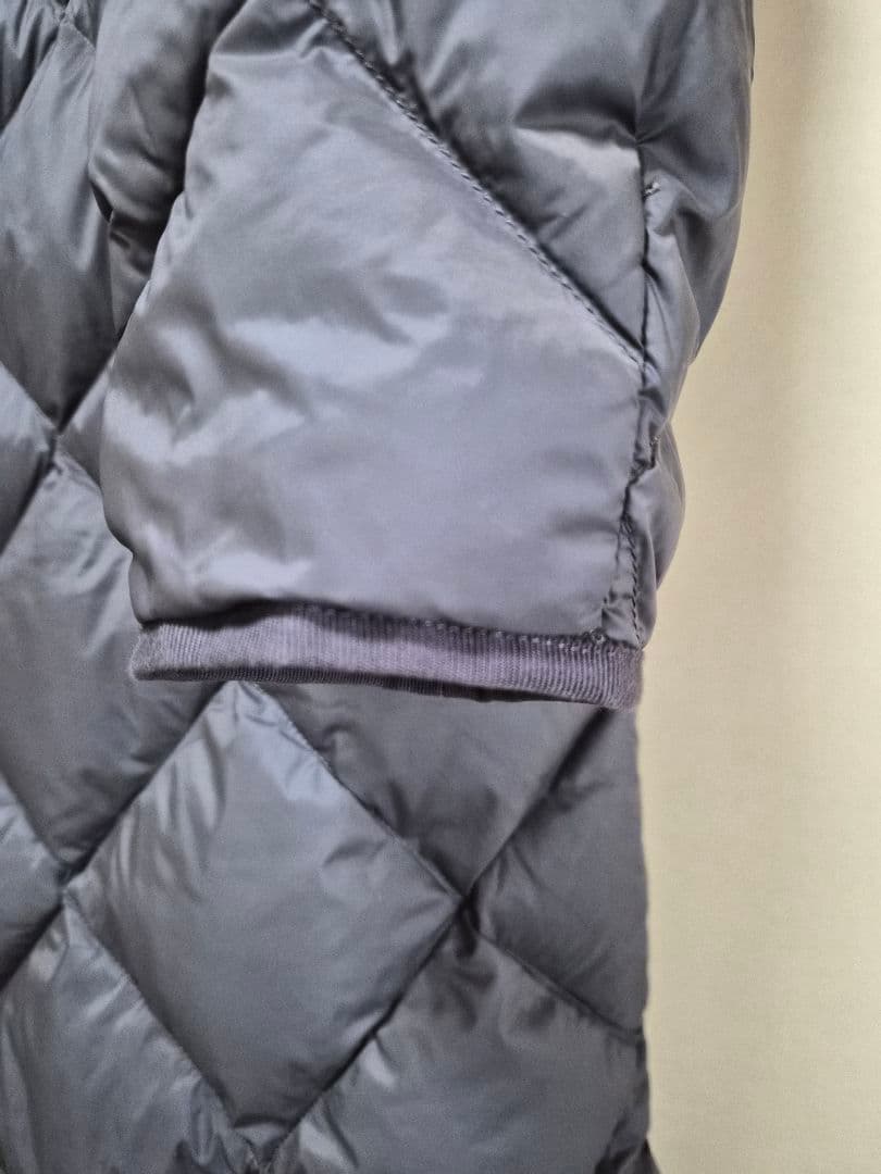 URBAN RESEARCH DOORS ダウンキルトコート チャコール