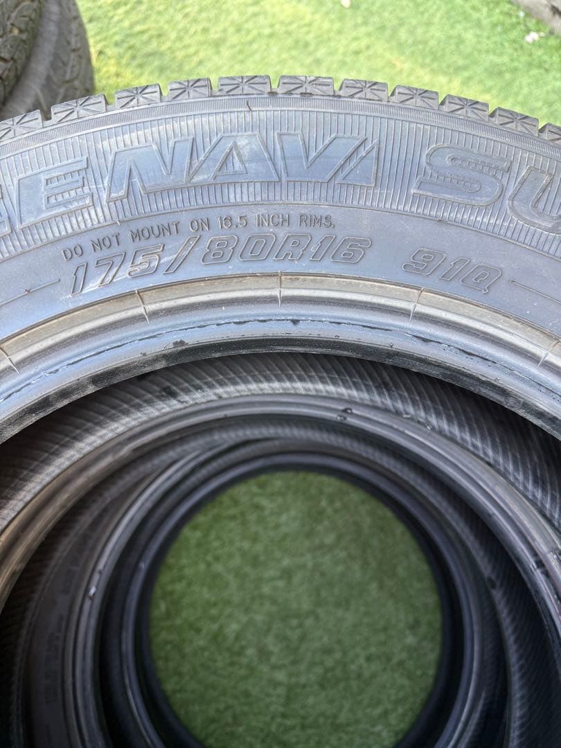 グッドイヤー スタッドレスタイヤ 175/80R16 4本セット