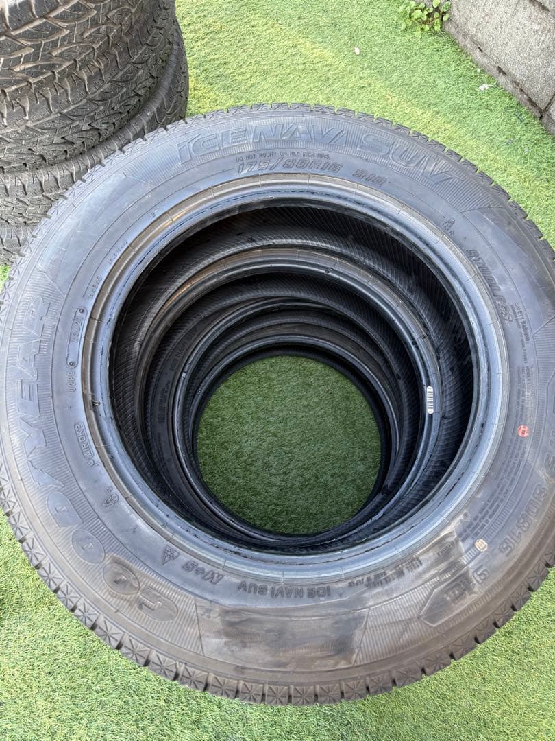 グッドイヤー スタッドレスタイヤ 175/80R16 4本セット