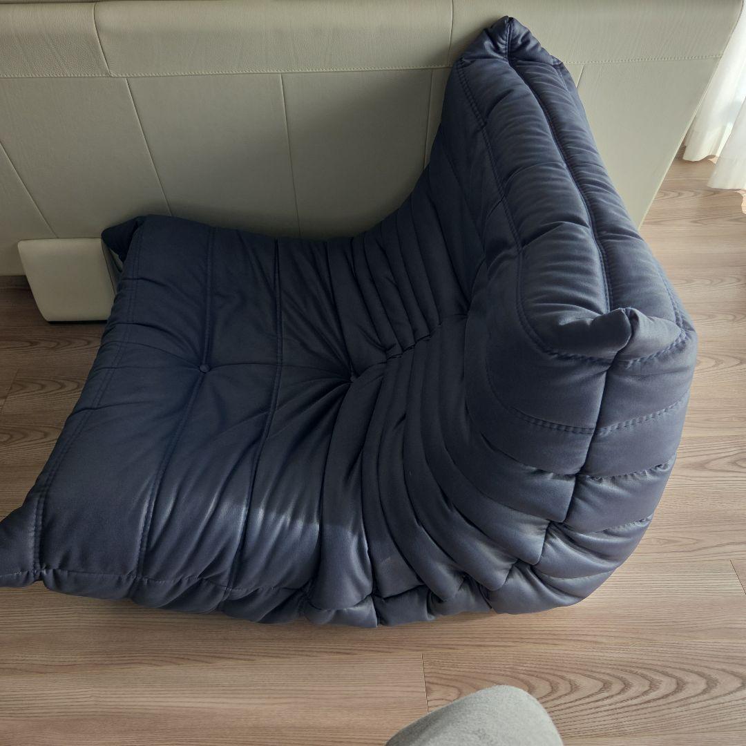 ligne roset　リーンロゼ　1人用ソファ　ネイビー