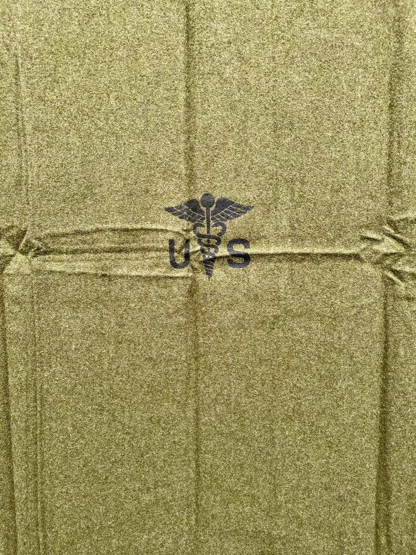 米軍放出未使用US-ARMY MEDICALブランケッ60‘sヴィンテージラスト