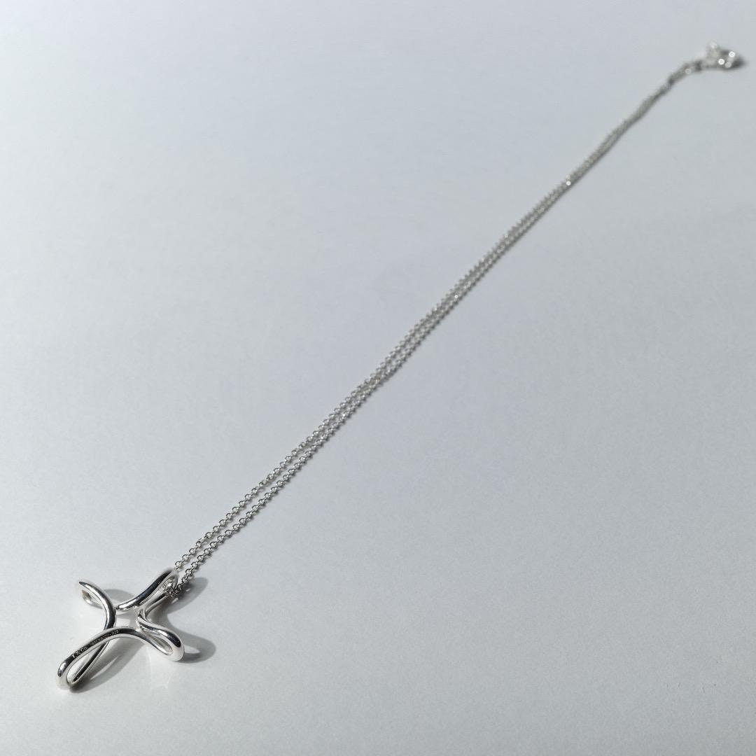アクセサリー OLD \"TIFFANY&CO.\" OPEN CROSS NECKLACE