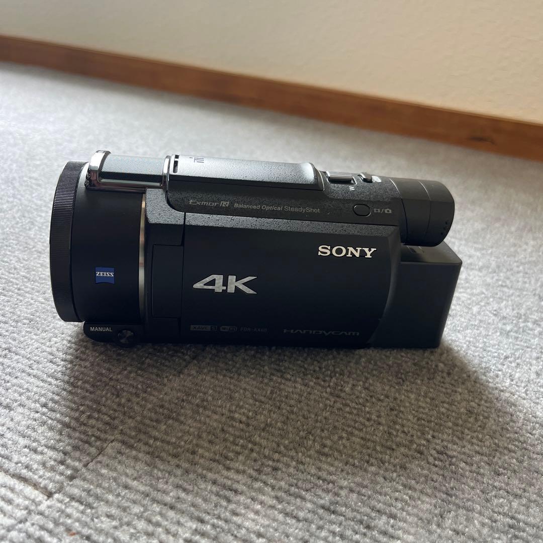 SONY FDR-AX60 ハンディカメラ　動作確認済み