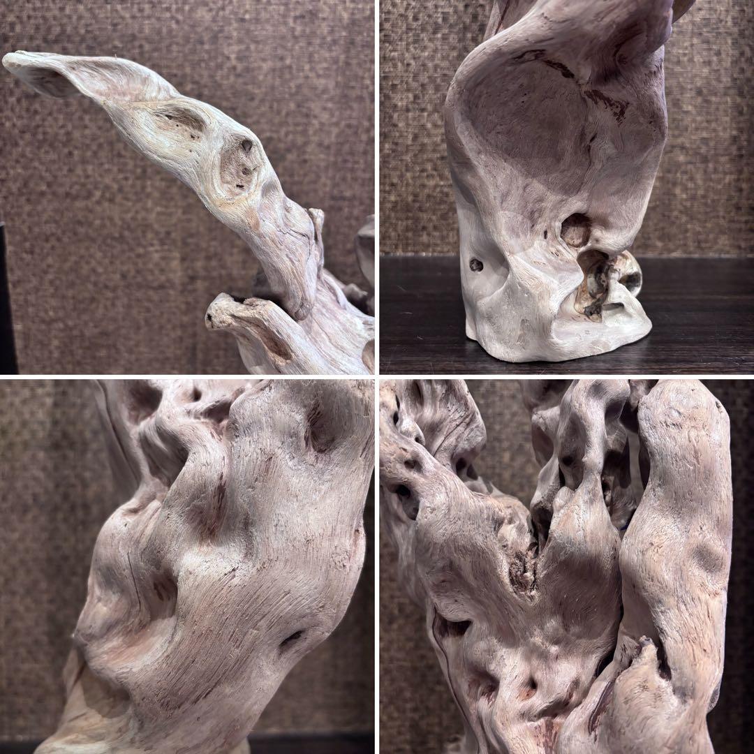 流木　うねうね大サイズ　インテリア用67.5cm自立可