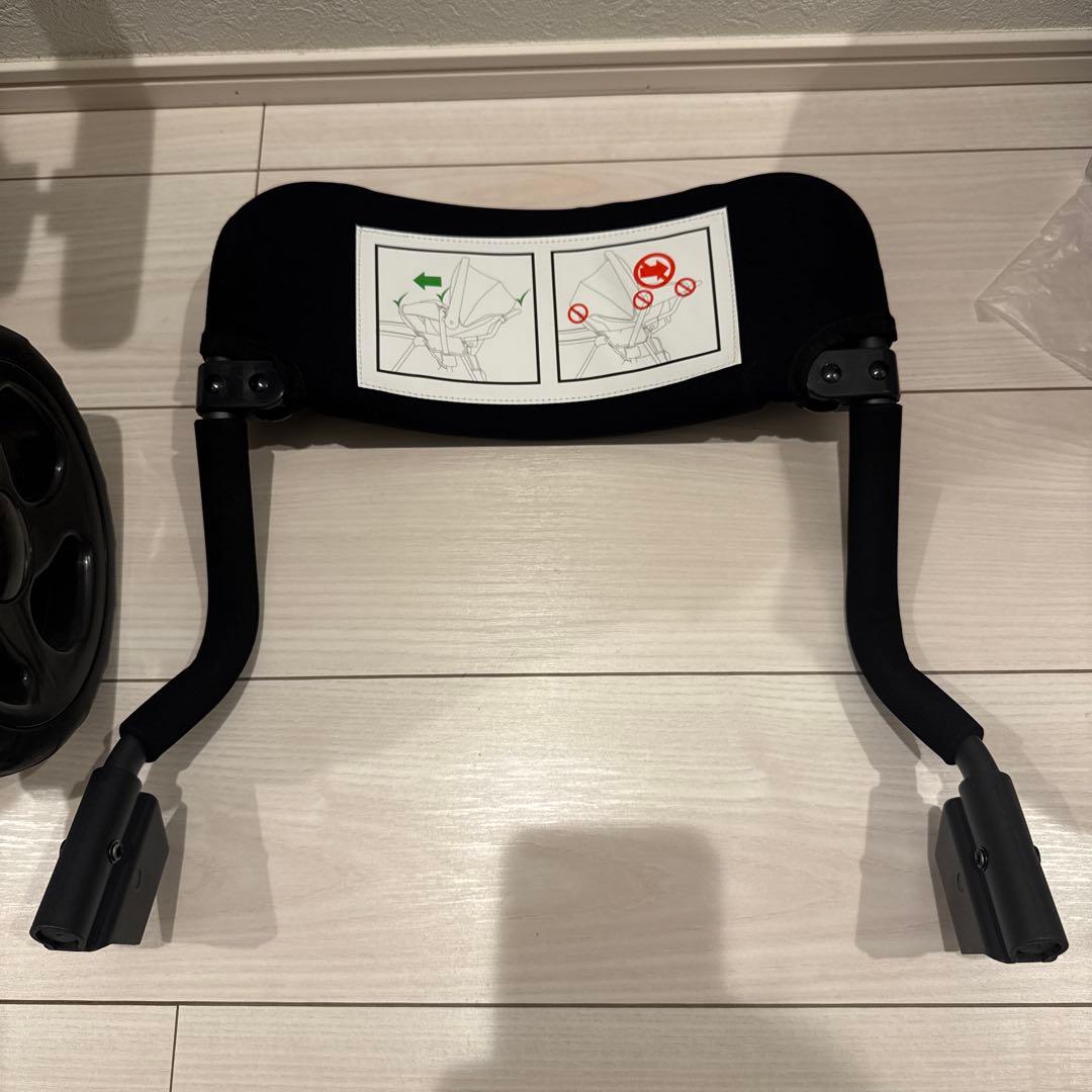 JOOVY ジュービーカブースウルトラライト　グラファイト　二人乗りベビーカー