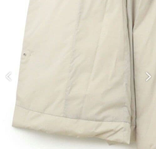 wabisuki様アイシービー ADSダウン スタンドカラーコート 黒 4