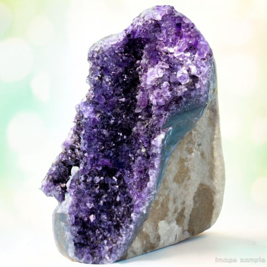 【お宝】 TANAKA・YA 天然 アメジスト クラスター 神秘 インテリア