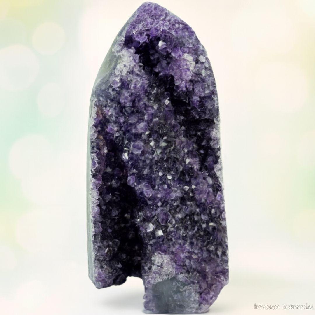 【お宝】 TANAKA・YA 天然 アメジスト クラスター 神秘 インテリア