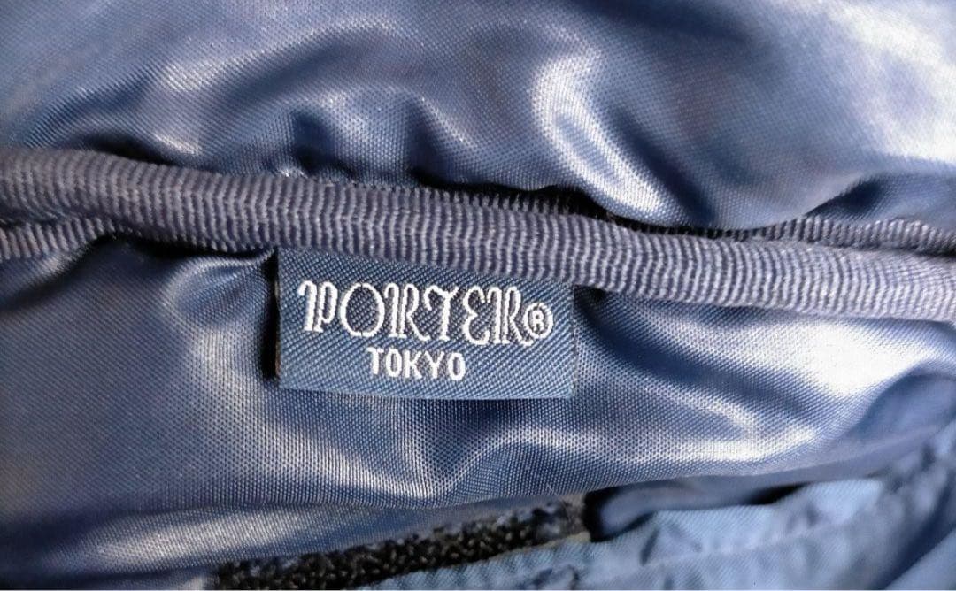 PORTER × BEAMS 40周年限定モデル インディゴウエストバック