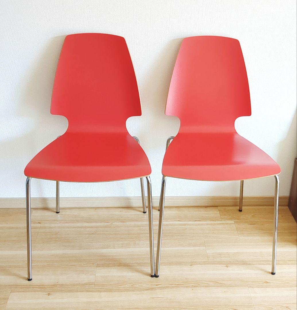 IKEA VILMAR 2脚セット