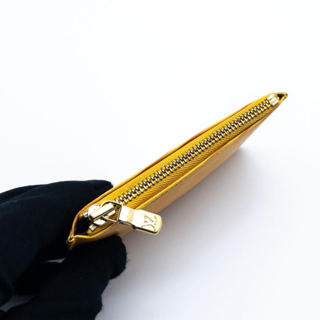 【極美品】ルイヴィトン　ポシェットクレ　エピ　ハバナイエロー　ケース