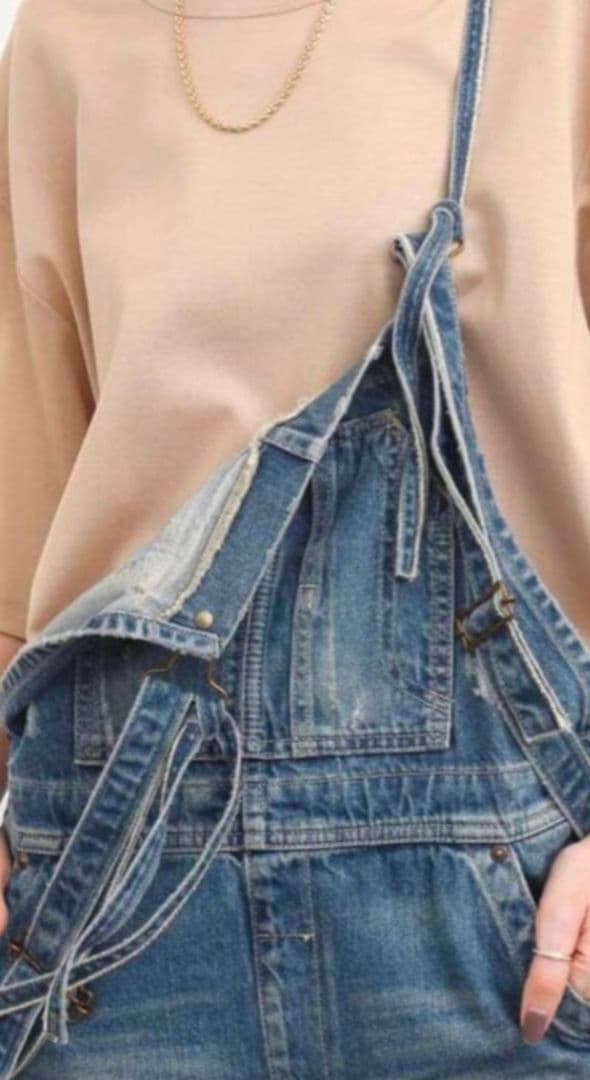 未使用　L’Appartement DENIM OVER ALL　34