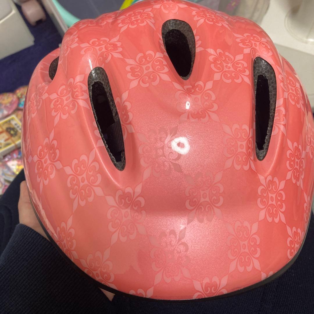 ピンクシティサイクル 自転車　子供用　女の子　24インチ　ヘルメット付き