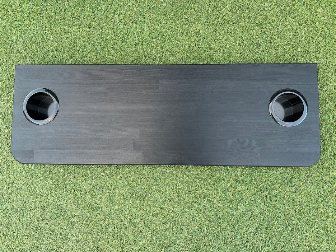 キャラバン　NV350 セカンドテーブル　机　ドリンクホルダー