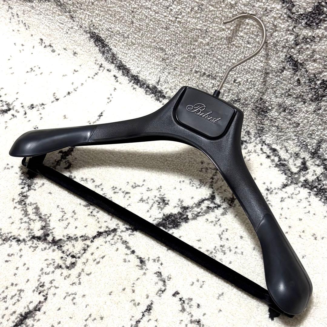 美品 ベルベスト ダブルチェスターコート キャメル ベージュ ウール ポロコート