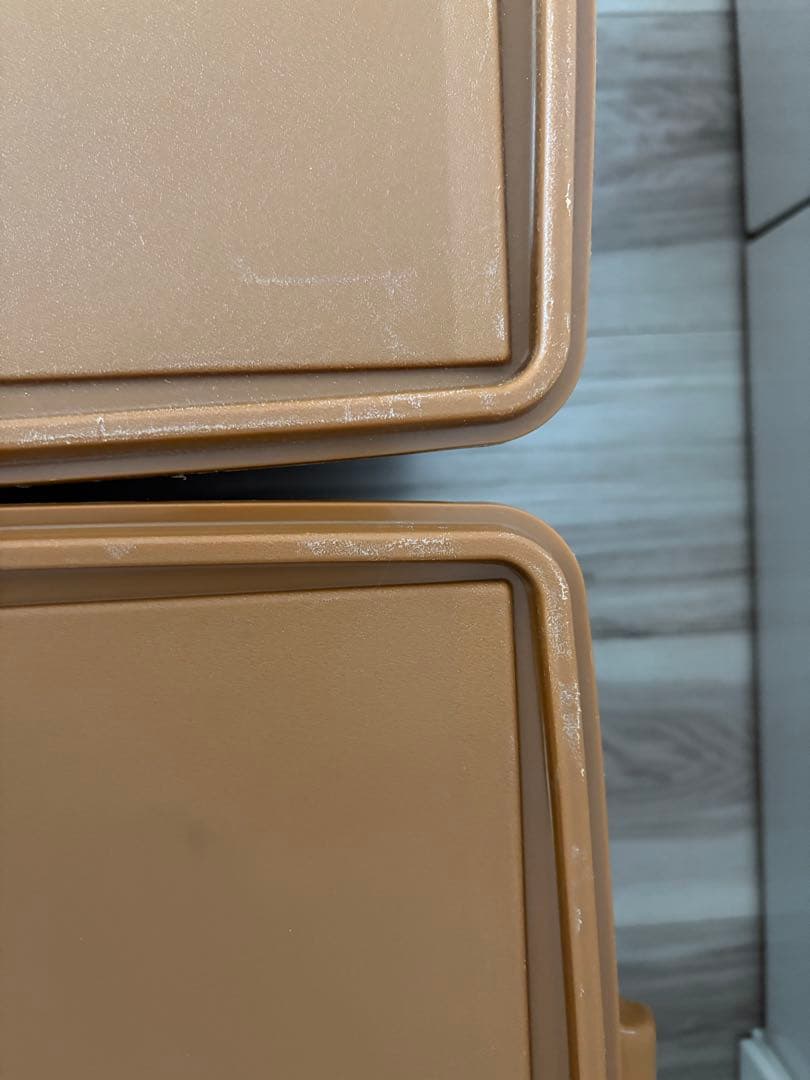 美品！Tupperwareディープスーパーケース2個