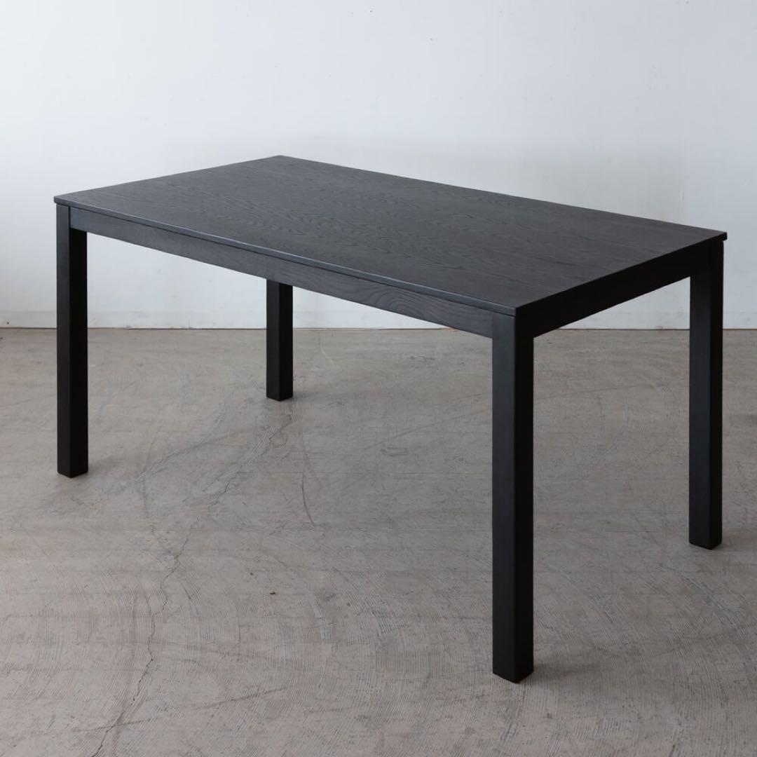 Hiro ダイニングテーブル F6-109BK オーク材突板 / ウレタン