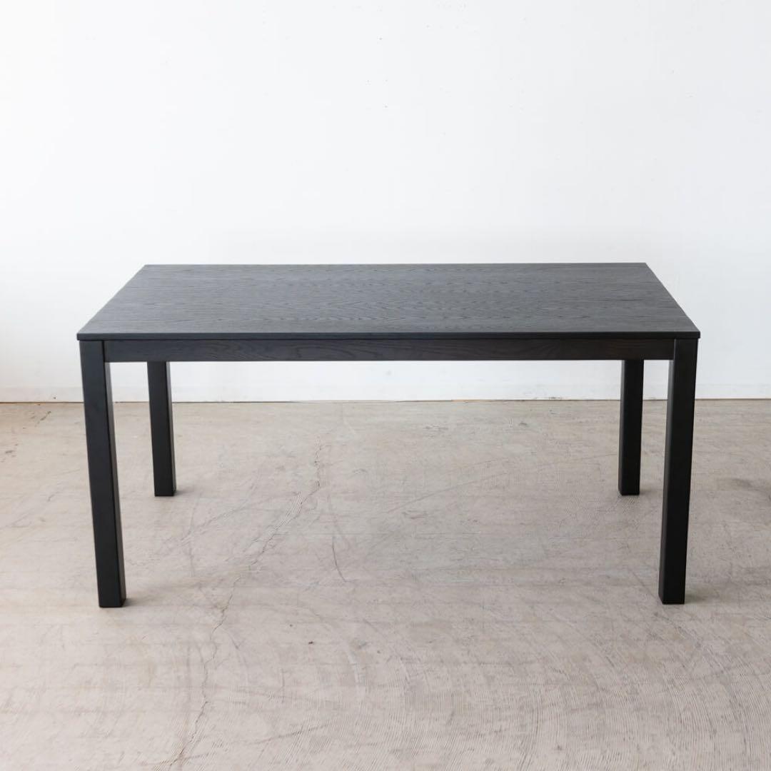 Hiro ダイニングテーブル F6-109BK オーク材突板 / ウレタン