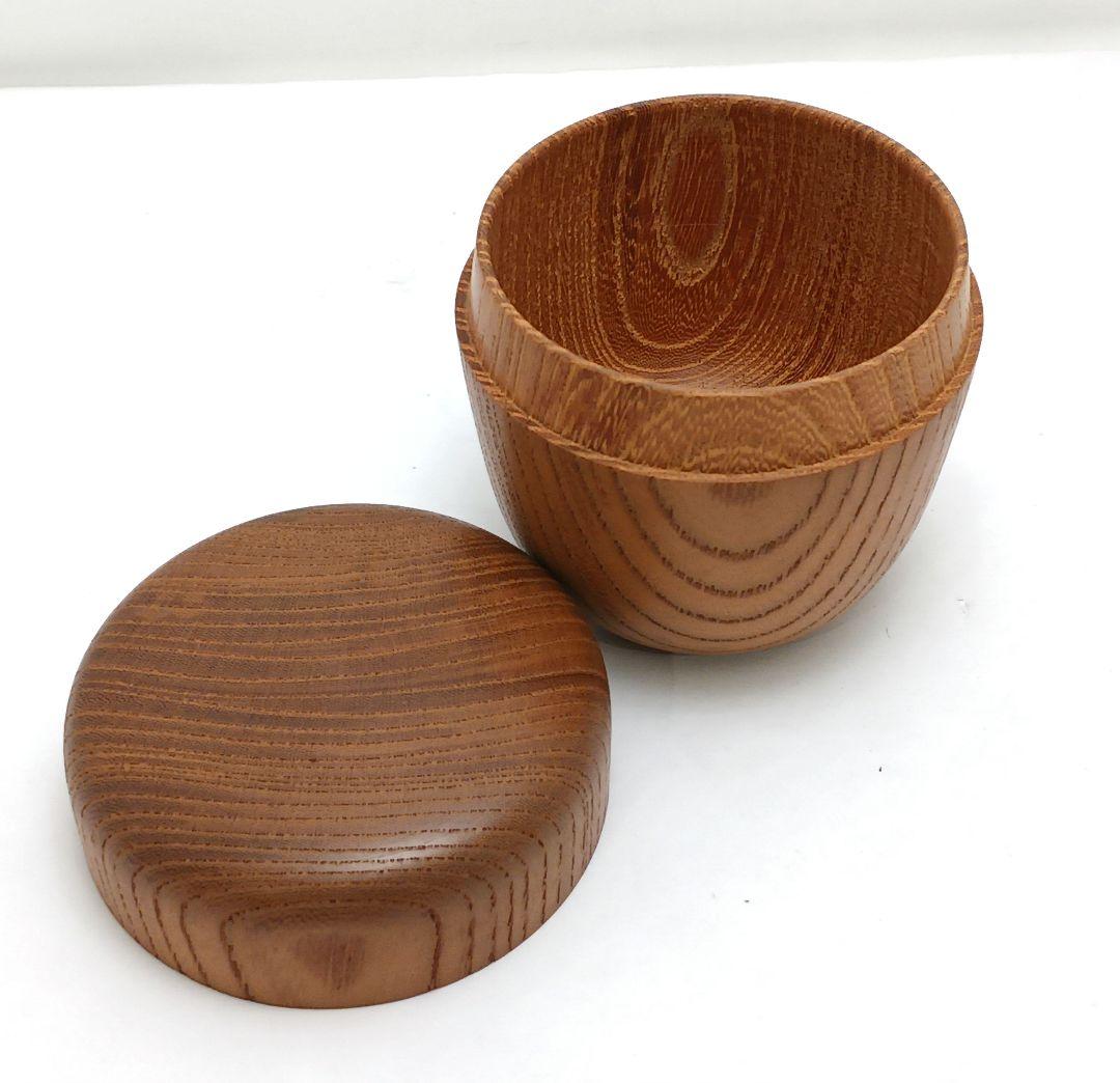 Y3380-3 茶道具 木製 中棗 醍醐寺 共箱　う