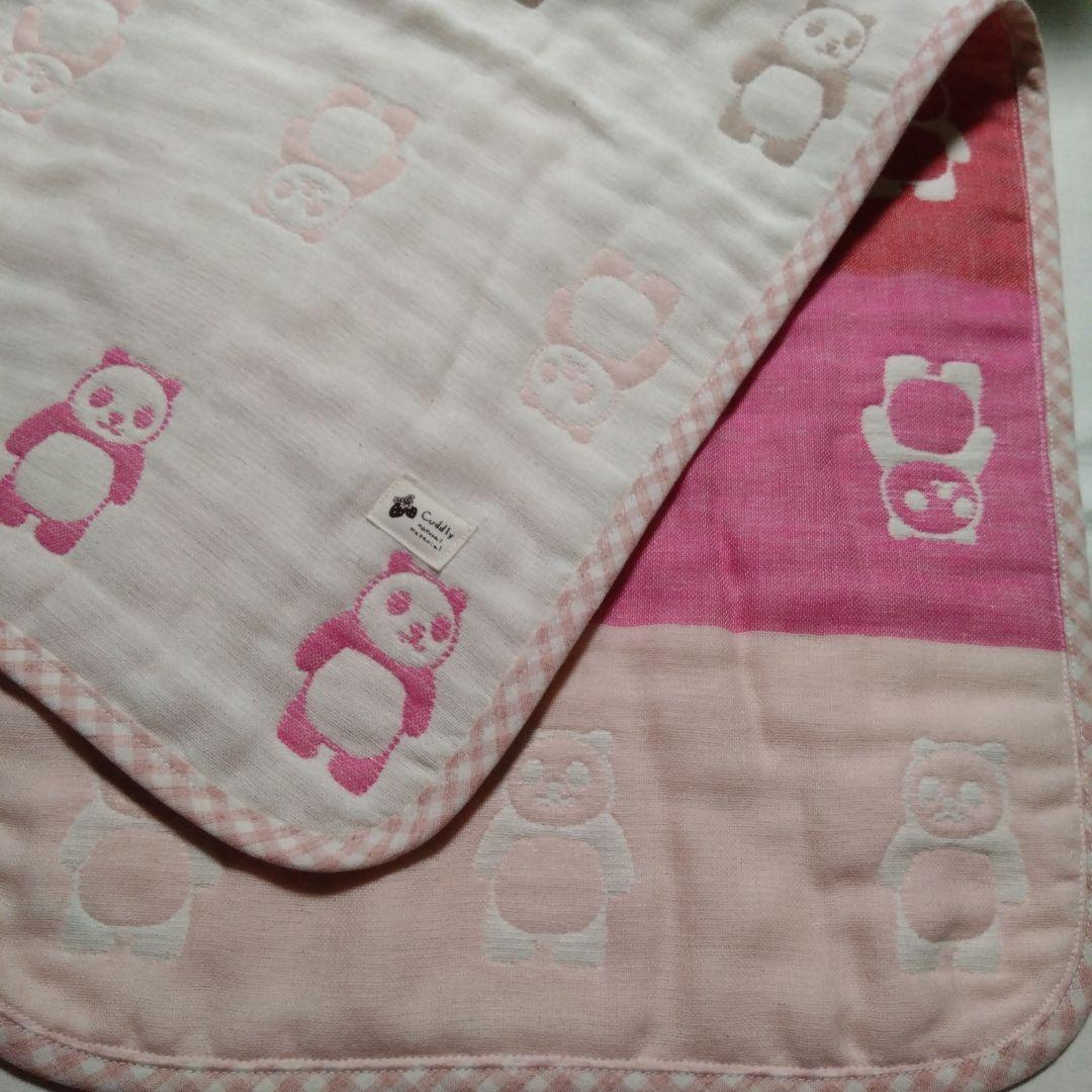 えっこ☆りんご☆6重ガーゼハンカチ タオル☆ハンドメイド