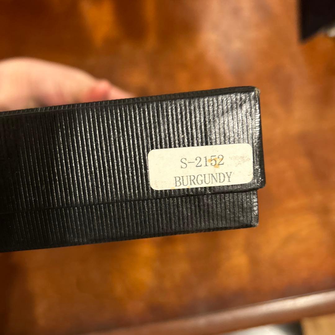 ORICE バーガンディ パスポートケース S-2152