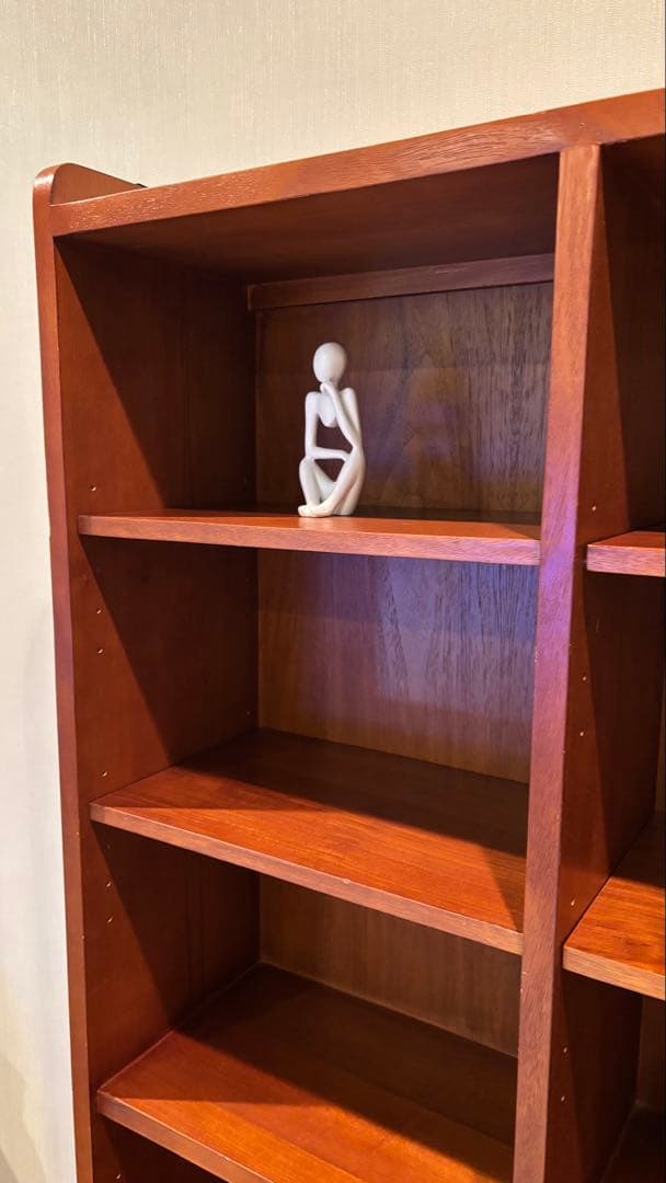 【送料込み】北欧 ヴィンテージ ブックシェルフ 本棚 チーク 160cm