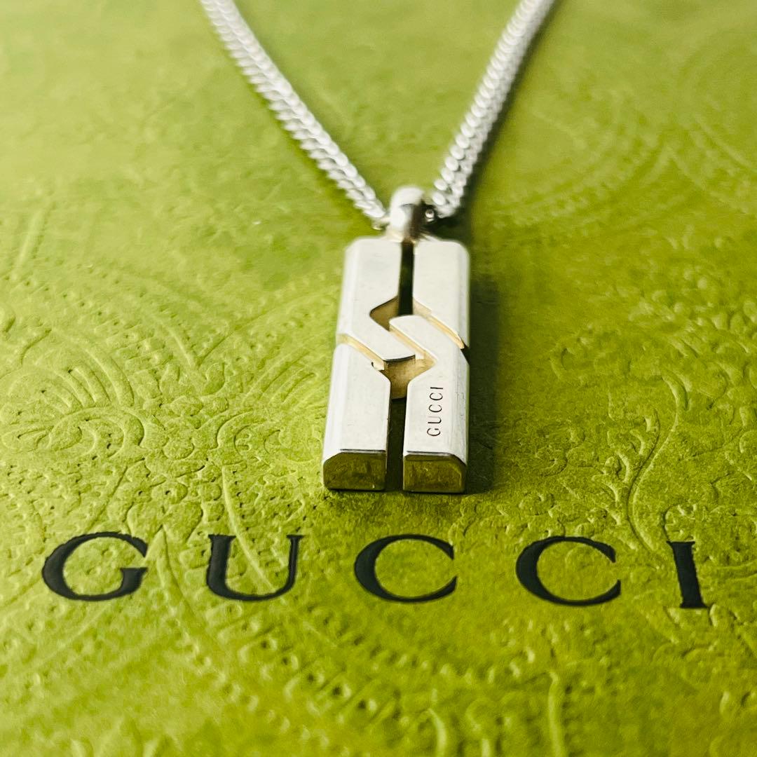 【美品✨】GUCCI ネックレス ノット インフィニティ シルバー925