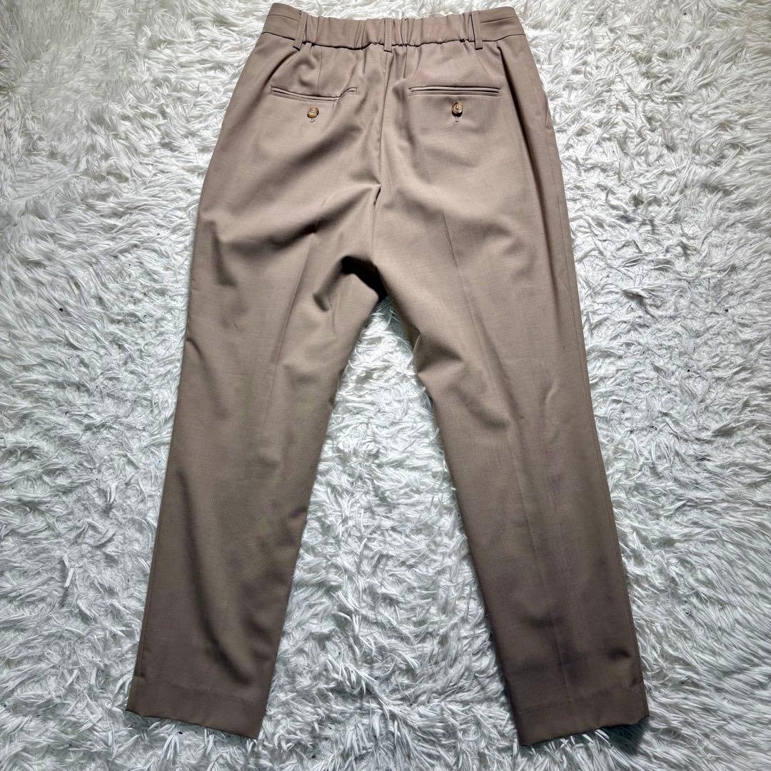 【極美品】グリーンレーベルリラクシング　セットアップスーツ　グレージュ