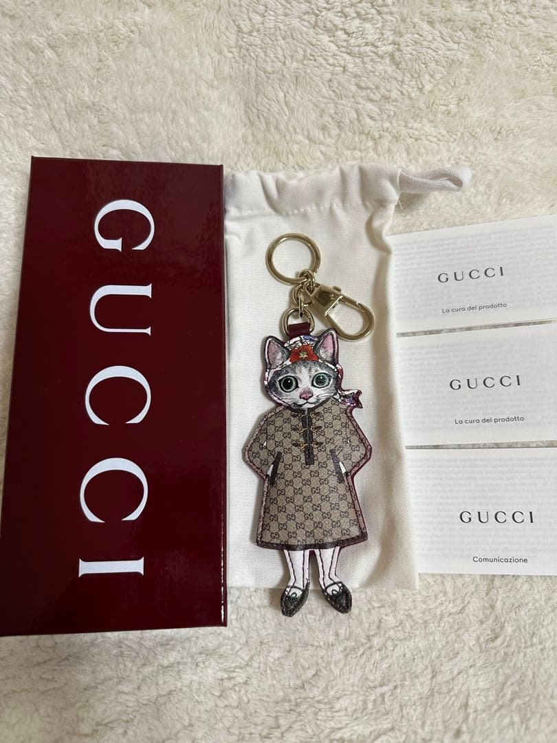 ヒグチユウコ　グッチ　GUCCI ボーちゃん　チャーム　新品未使用