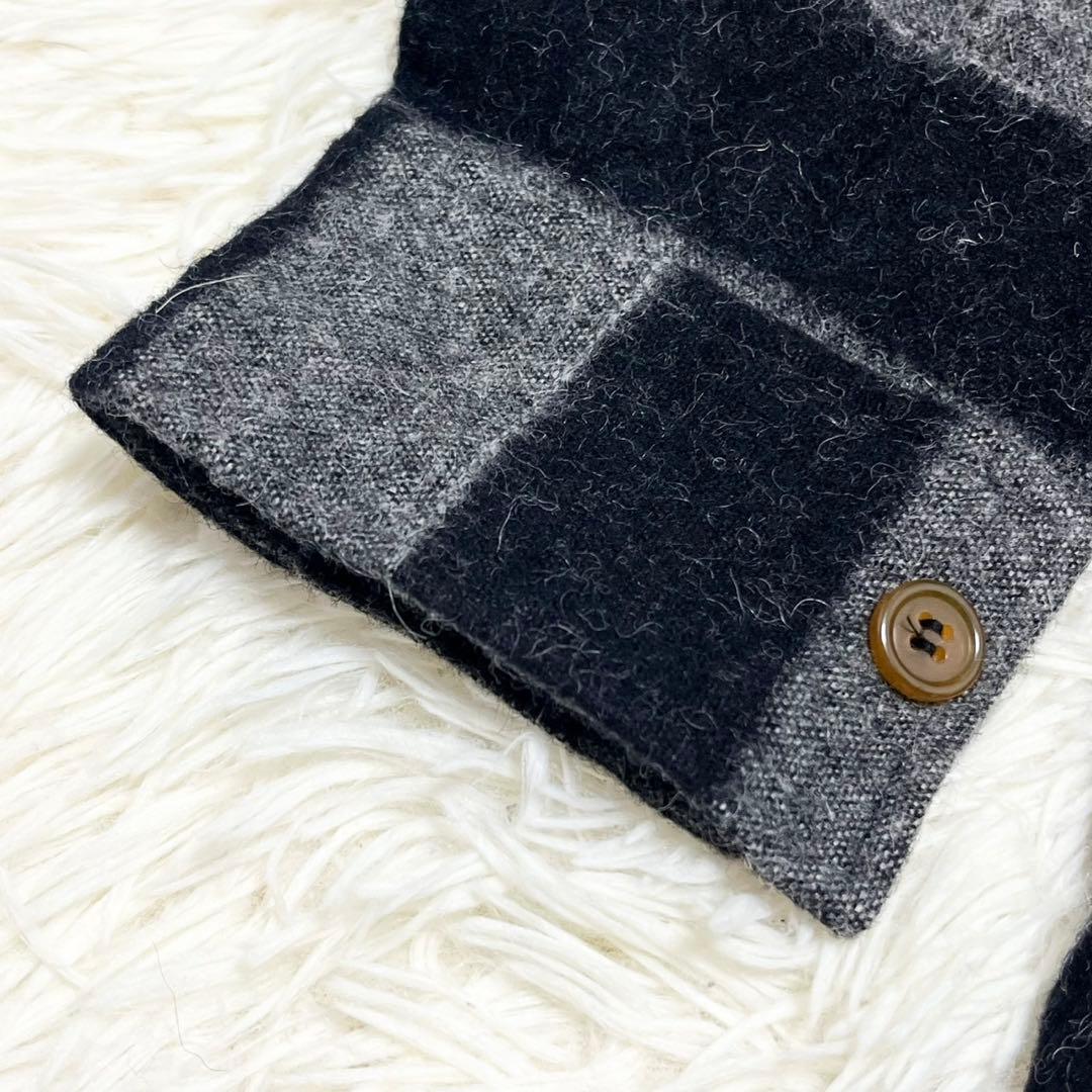 ヴィヴィアンウエストウッド マン 変形ロングカーディガン ボーダー 日本製