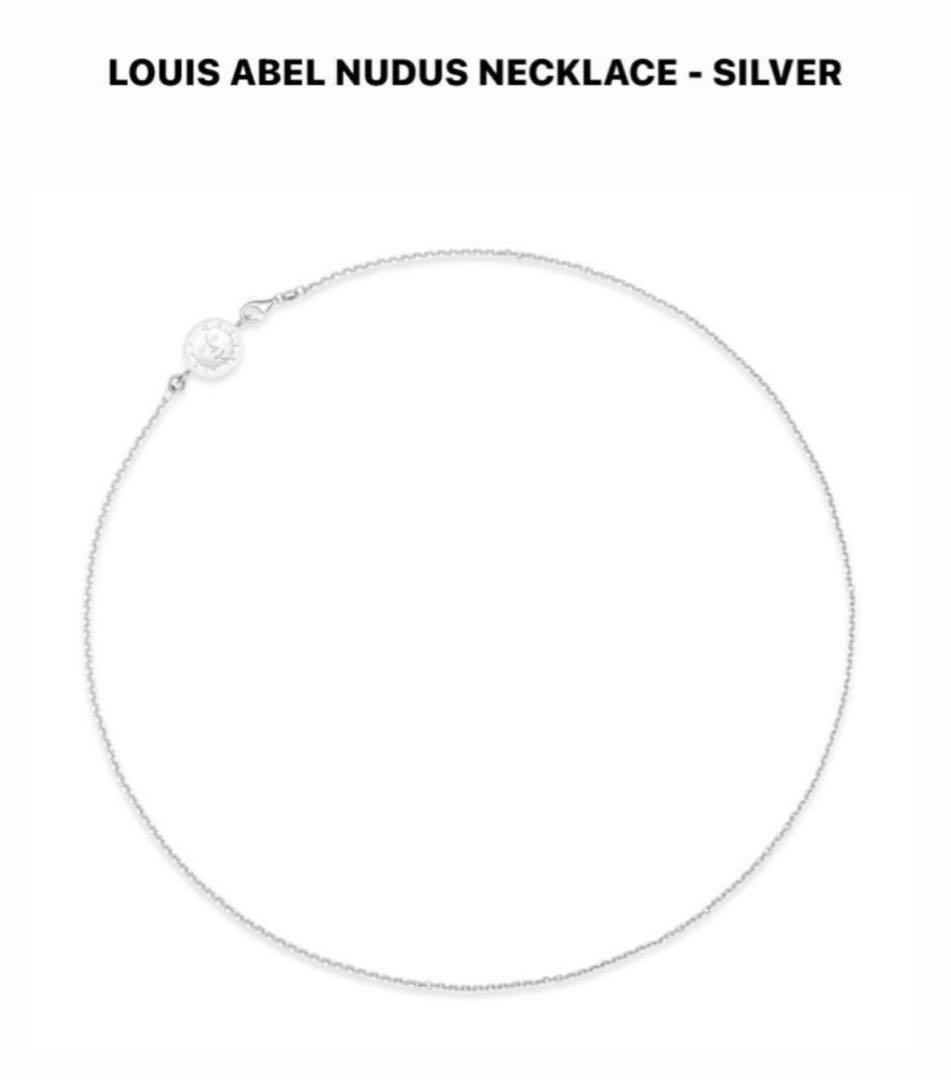アクセサリー louis abel nudus necklace silver