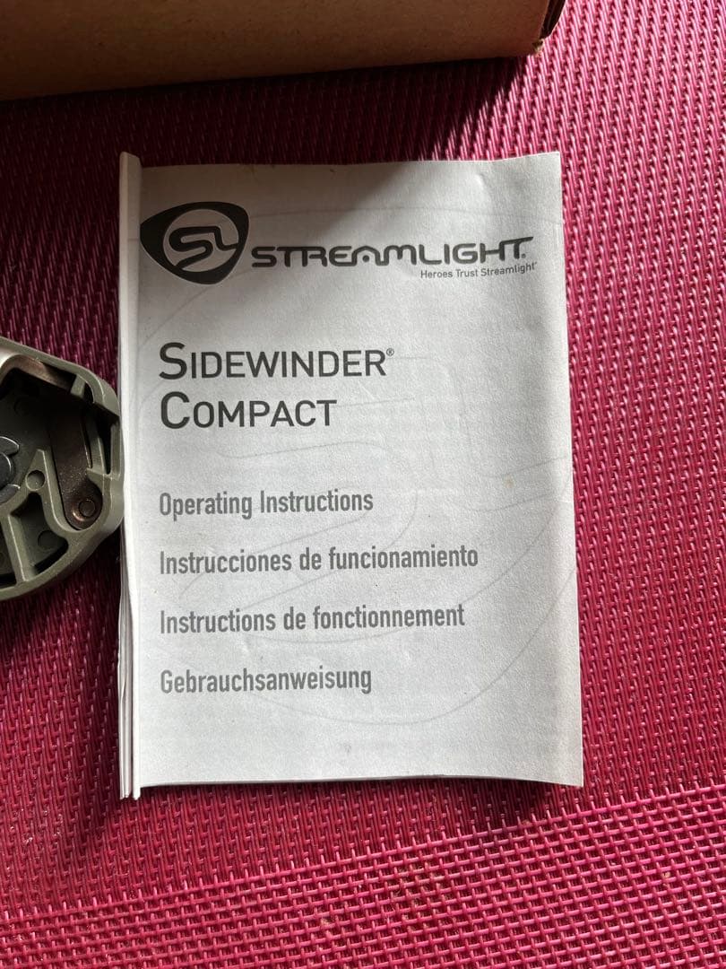 【美品】Streamlight サイドワインダー コンパクト