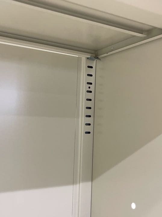 （123128-Z0004) キャビネット ライオン事務器 ホワイト