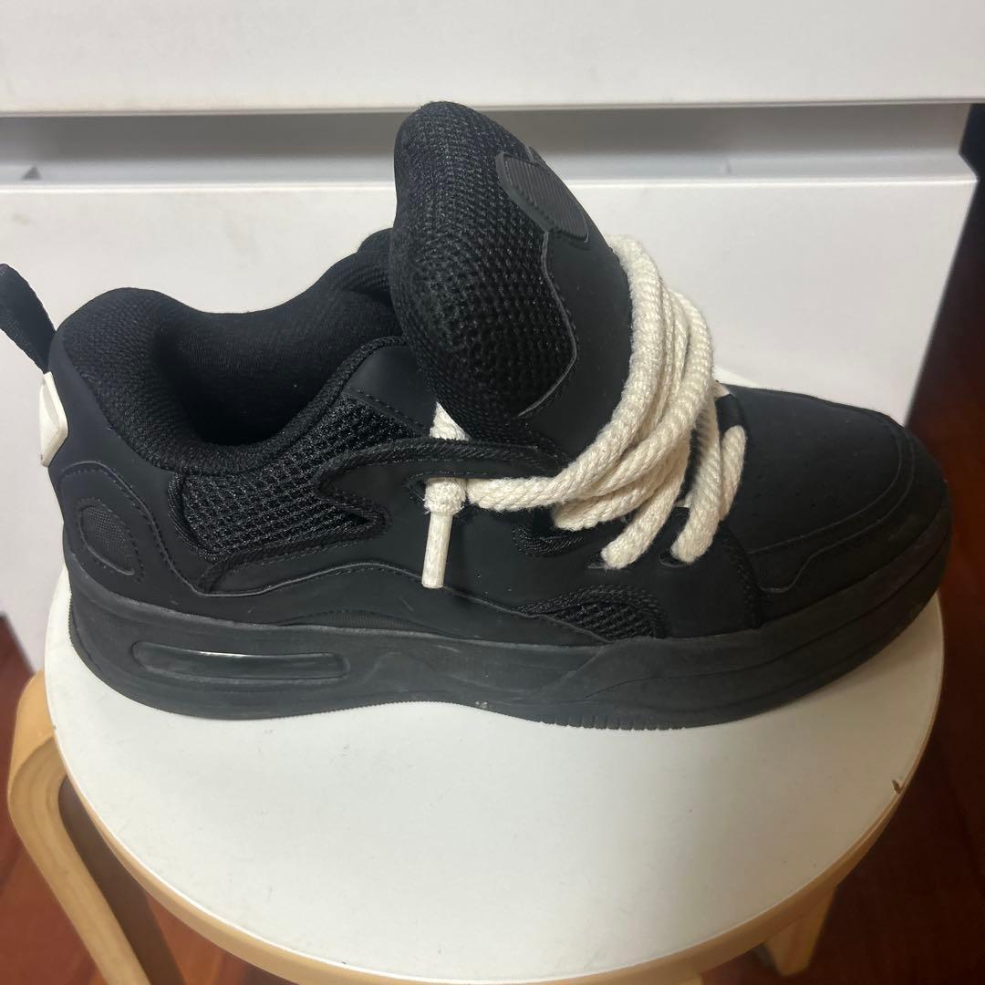 【ZARA】スケートロープスニーカー 27cm でか靴 箱無し