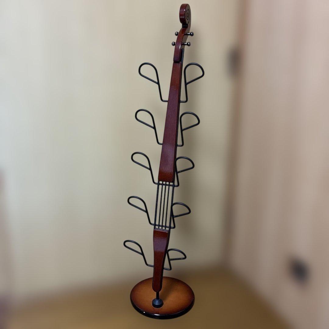 YAMAHA ヤマハ　バイオリン型 スリッパラック 5足