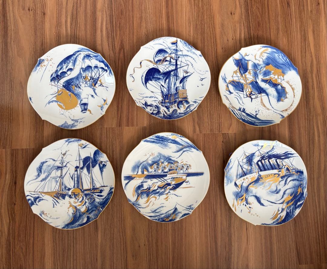 【美品】マイセン　イヤープレート　1998熱気球