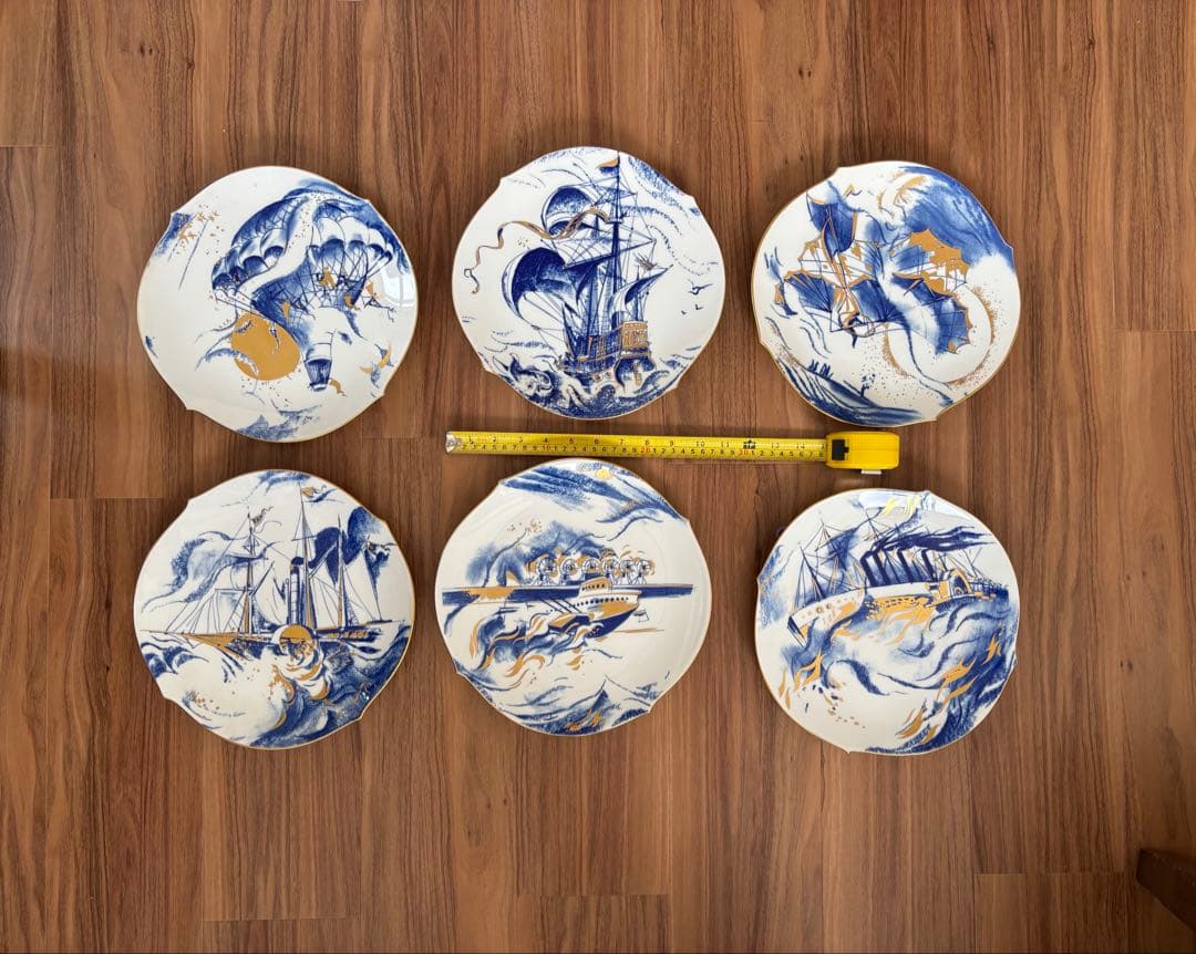 【美品】マイセン　イヤープレート　1998熱気球