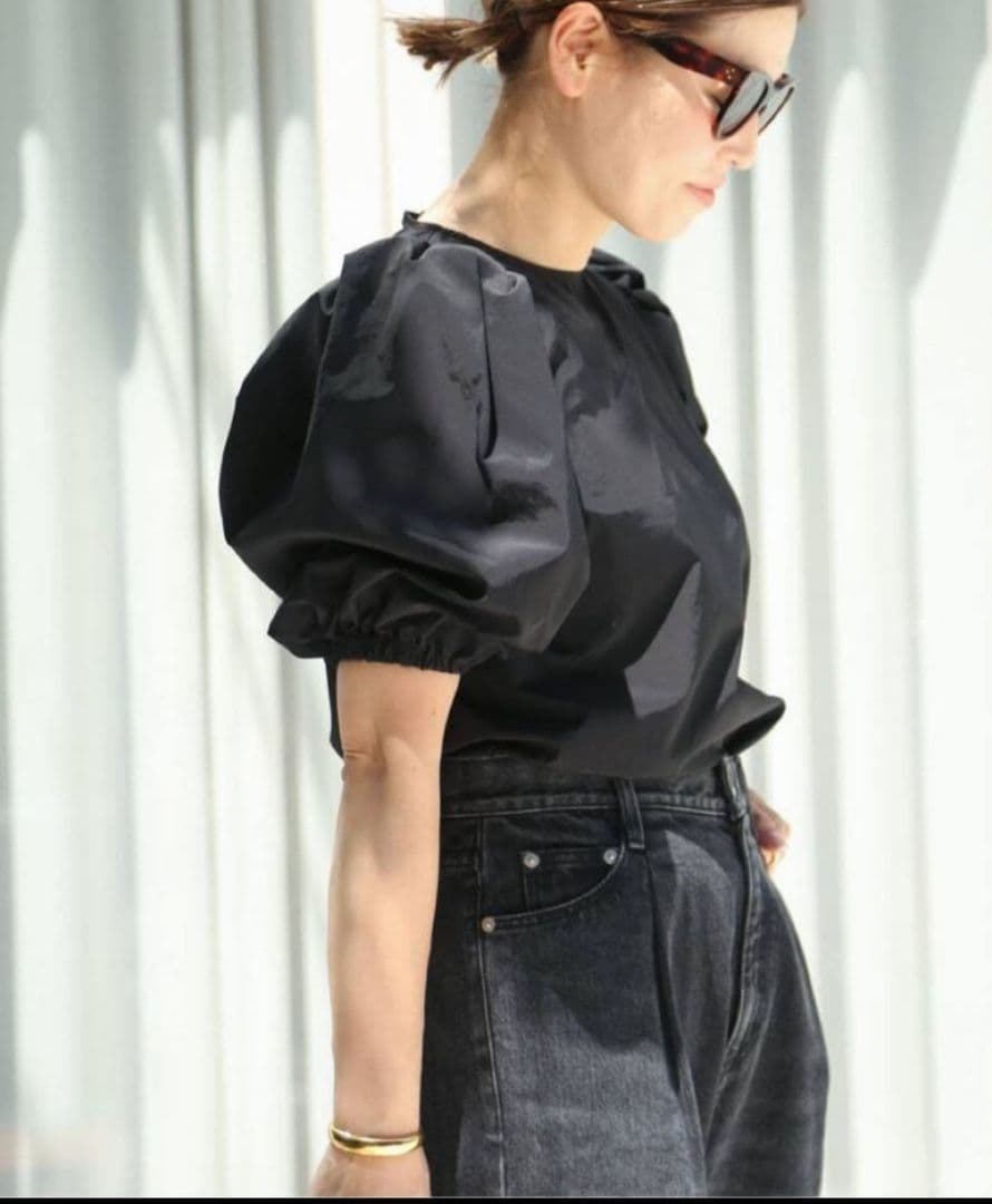 CERELI セルリ　ドゥーズィエムクラス　バルーンスリーブブラウス　美品